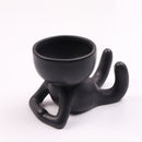 Vaso Decorativo de Cerâmica - MegaOfertas