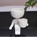 Vaso Decorativo de Cerâmica - MegaOfertas