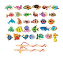 Pescária Magnética - Brinquedo de Pescaria para Crianças - MegaOfertas