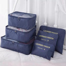 Kit Organizador de Malas para Viagens com 6 Peças - MegaOfertas